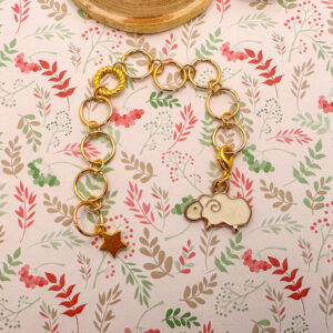 Compte rangs tricot- Moutons - Maloraé Designs
