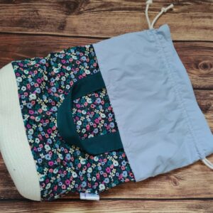 Panier projet tricot Nomade - Fleuris - Taille M - Maloraé Designs