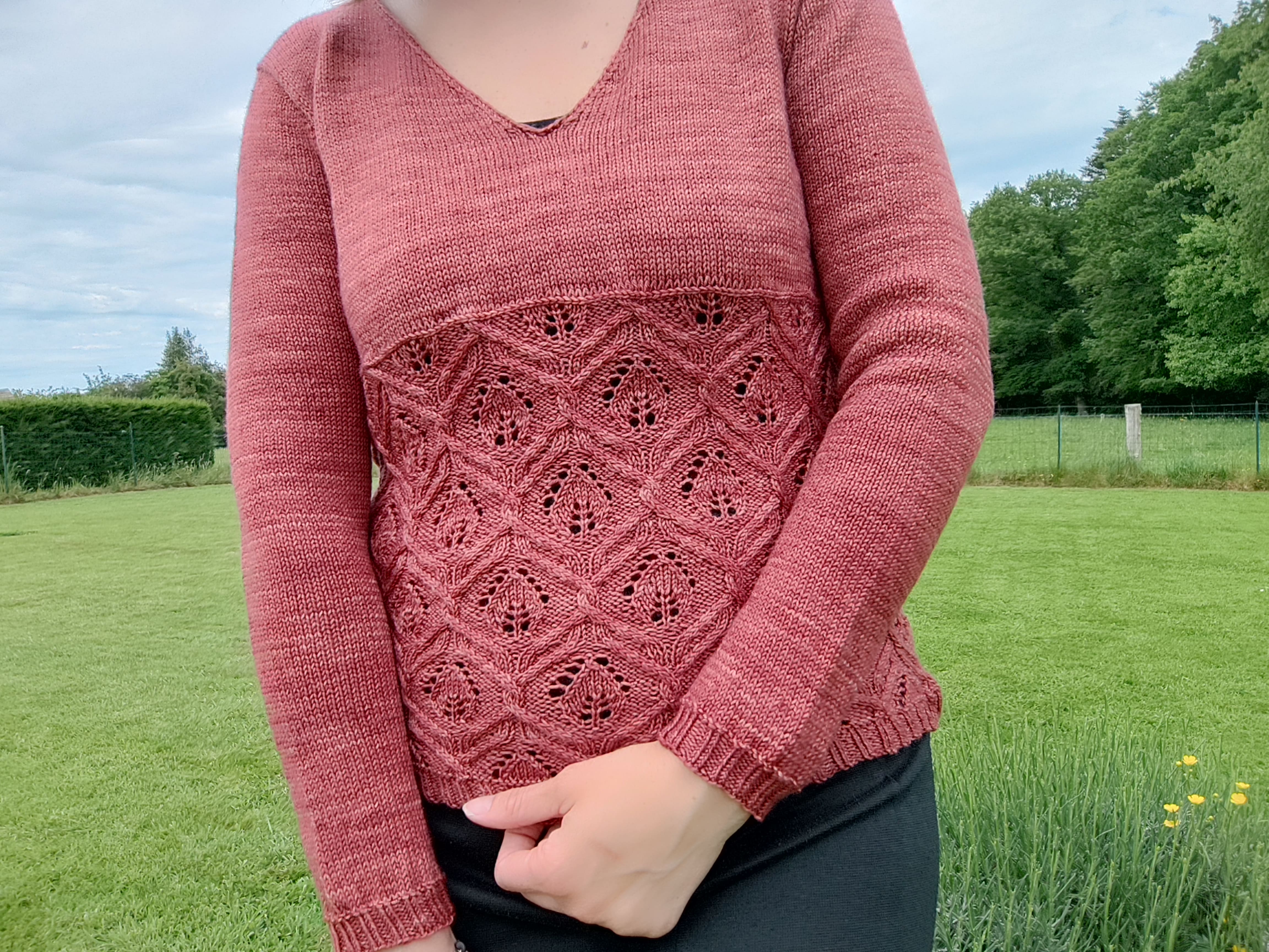 Knautia sweater - Pull femme - Tricot - Maloraé Designs