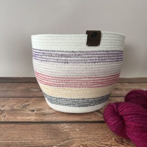 Paniers à en-cours - Taille L - Sunset - Accessoires tricot - Maloraé Designs