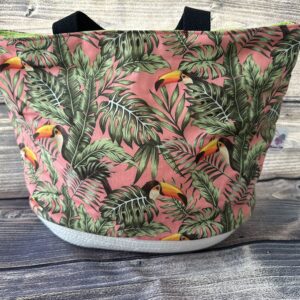 Paniers à projets tricot nomade - Toucan - Taille M - Accessoires tricot - Maloraé Designs